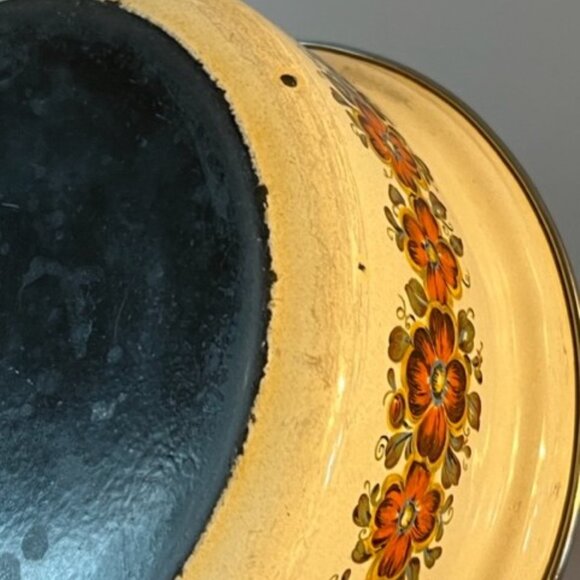 Vintage 1970's cooking pot camping pot cookware enamelware - Picture 8 of 9